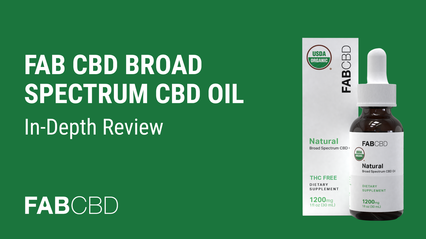 Fab CBD Broad Spectrum CBD Oil