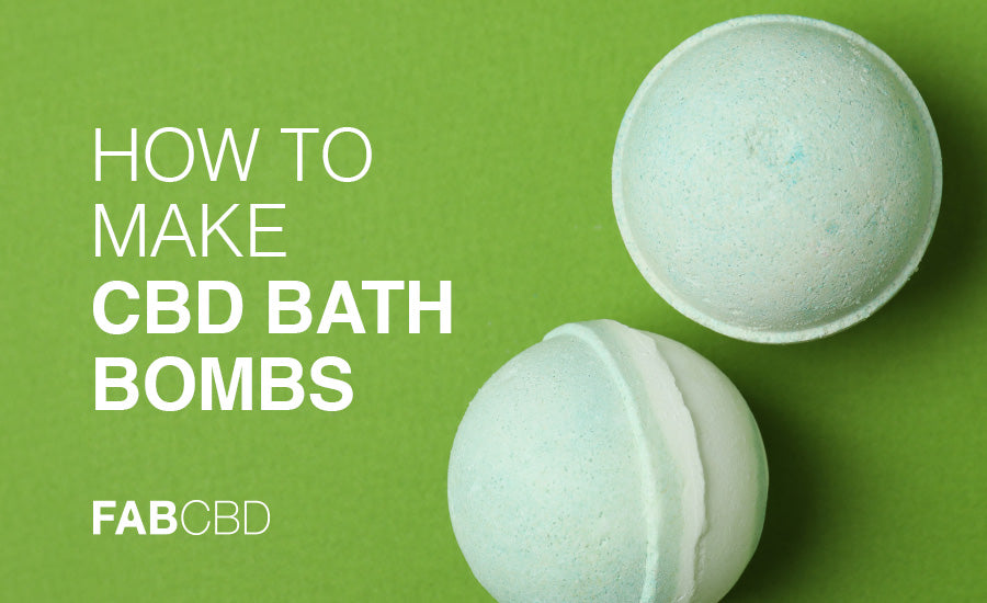 how to make cbd bath bombs