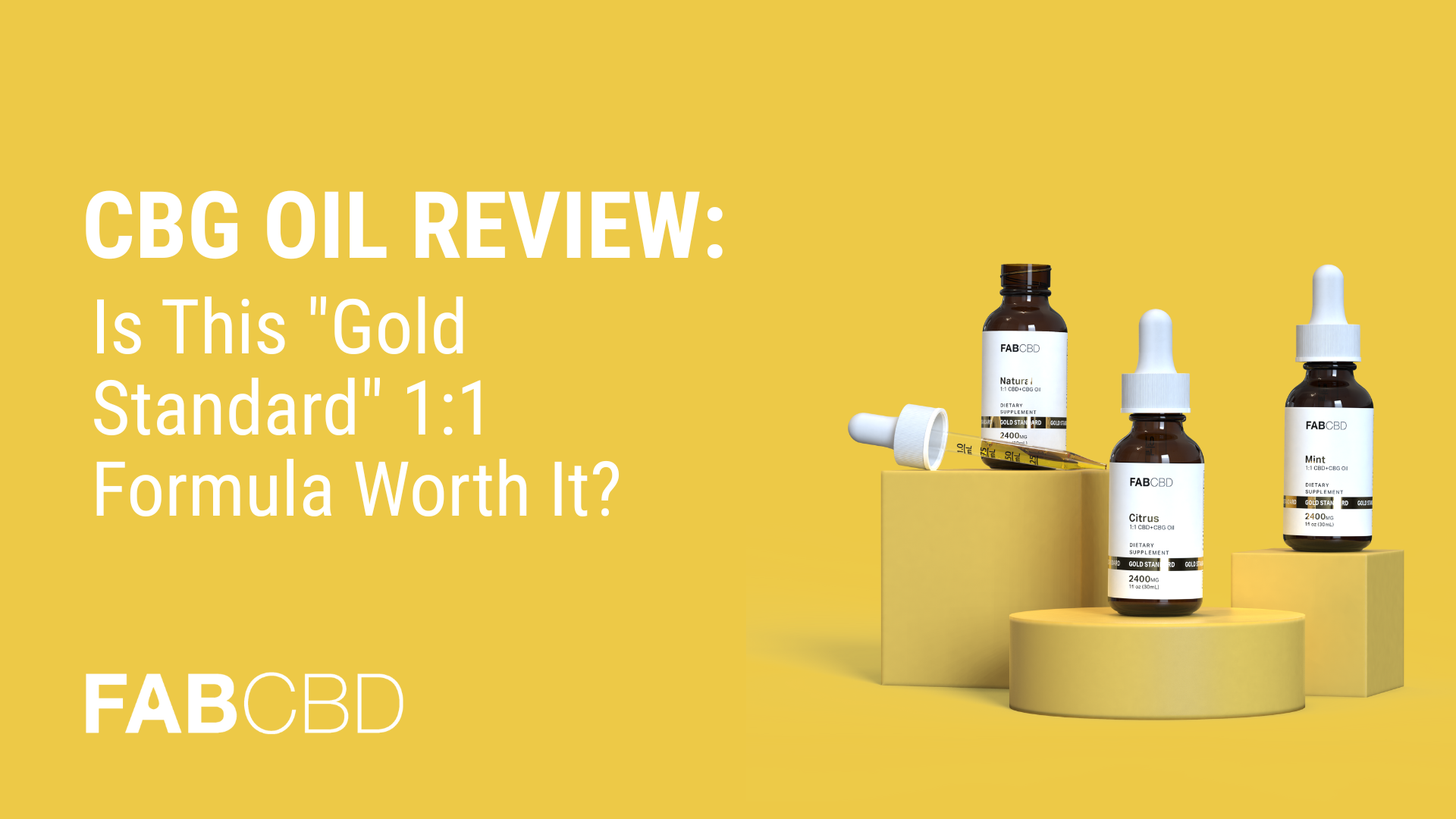   CBG Oil Review: Is This "Gold Standard" 1:1 Formula Worth It?