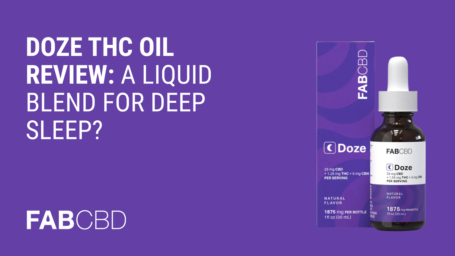Doze THC Oil Review_ A Liquid Blend for Deep Sleep