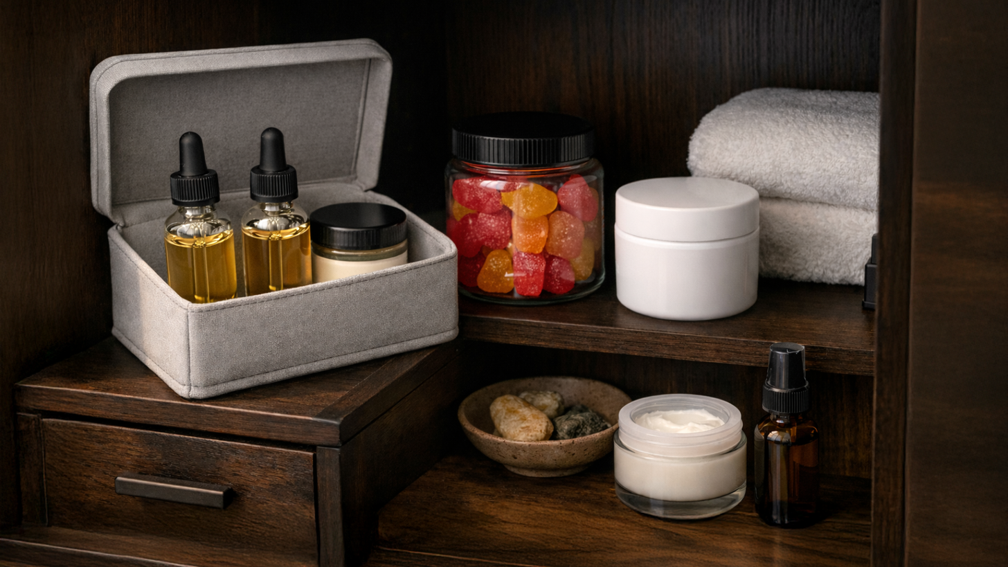 How to Store CBD Products Properly_ Oils, Gummies, and Topicals Explained