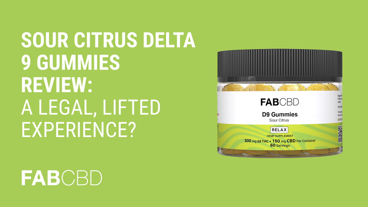 Sour Citrus Delta 9 Gummies Review