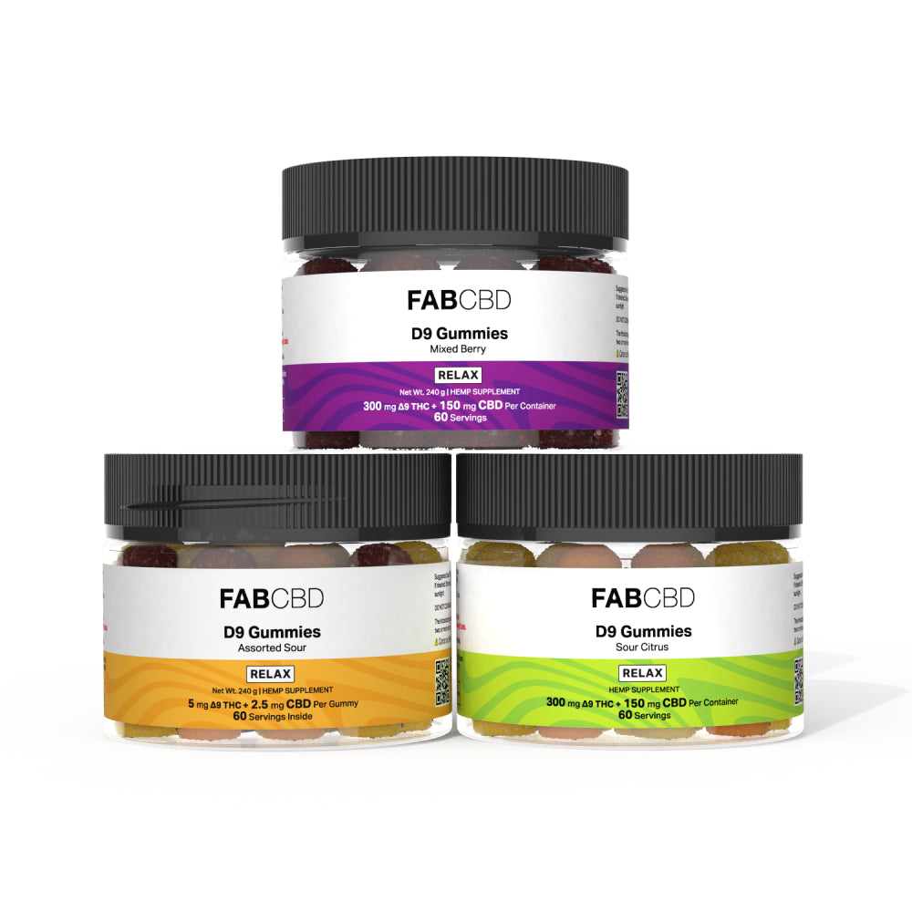 Delta-9 THC Gummy Bundle - FABCBD