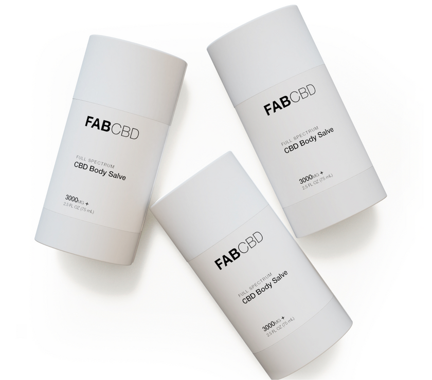 2.5oz Salve - 3 Pack - FABCBD