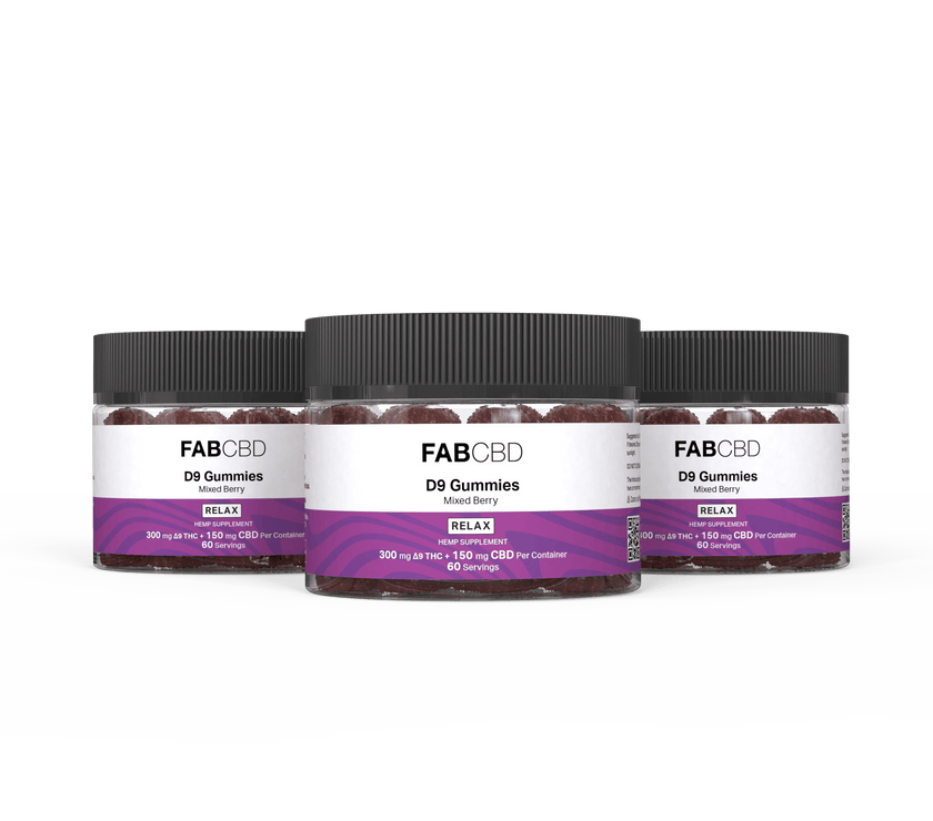 Delta 9 Gummies Bundle Pack | 3 Pack of THC Gummies - FABCBD