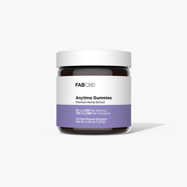 CBD Anytime Gummies | THC CBD Gummies | Vegan Gummies - FABCBD